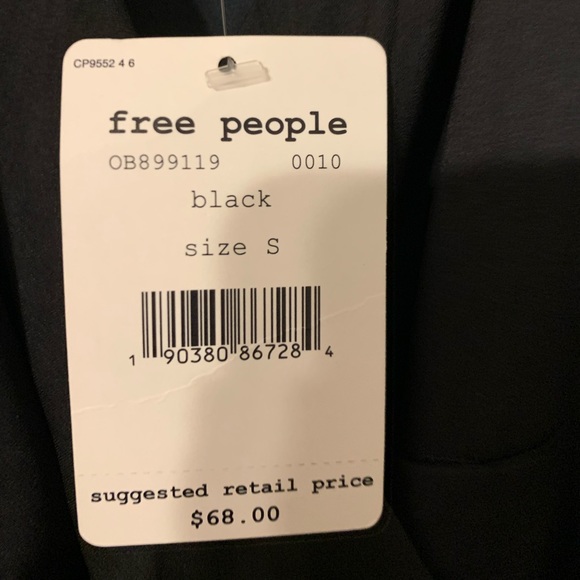 Brand new🔥Free People All My Love Wrap Shine Mini Dress In Black Satin - Picture 7 of 7